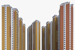 Apartment Blocks Set