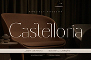 Castelloria - Serif Font, a Serif Font by Alpaprana (Thumbnail 1 of 11)