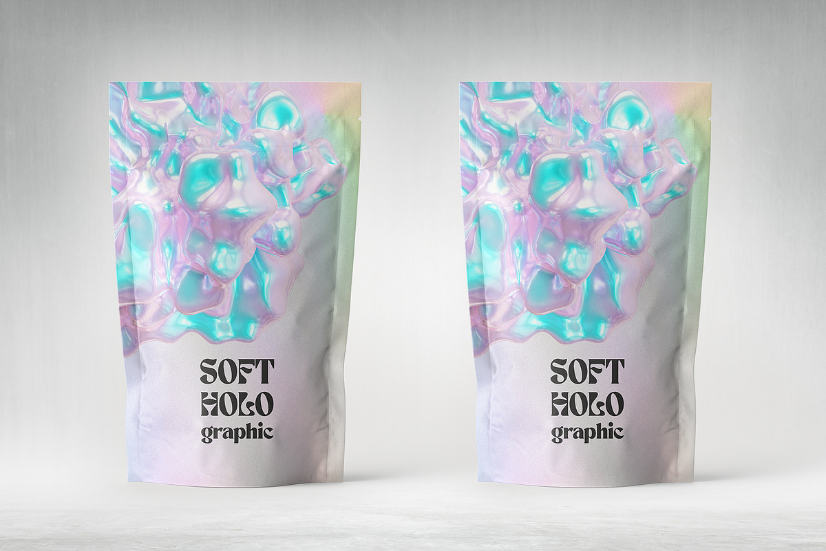 Soft Holo Iridescence 3D Shapes, a Graphic by LarysaZabrotskaya (Photo 8 of 14)