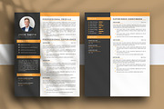 Clean and minimalist resume template, a Resume Template by paulresume (Thumbnail 2 of 4)