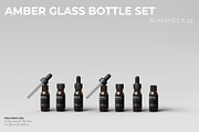 Amber Glass Scene Creator, a Packaging Mockup by KIPET (Thumbnail 5 of 14)