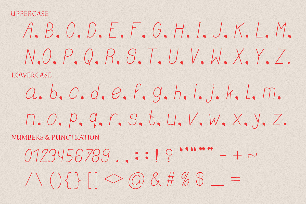 Ingenue Serif Bundle font, a Serif Font by CHIMERA (Photo 11 of 17)