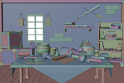 Medieval Basement Room 3D Scene, a Scene 3D Model by Dudukbersama (Thumbnail 3 of 3)