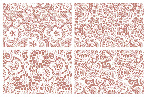 8 Lacy Seamless Vector Patterns