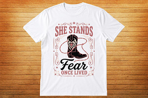 Breast cancer warrior t-shirt design
