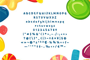 Gumy Punch - Display Bouncy Font