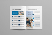 Annual Report | Canva, MS Word, Indd, a Brochure Template by Leaflove (Thumbnail 5 of 10)