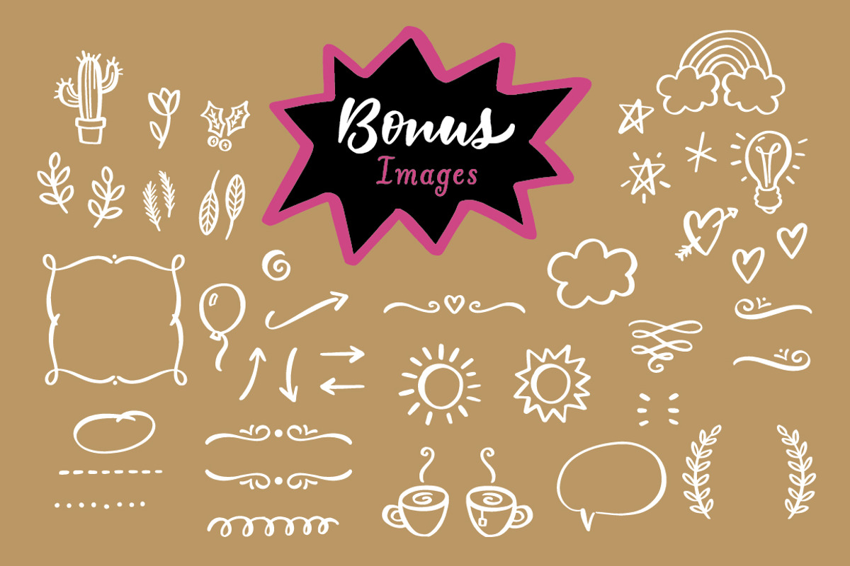 Lettering Overlays for Businesses, a Social Media Template by Laura Bolter Design (Photo 5 of 9)