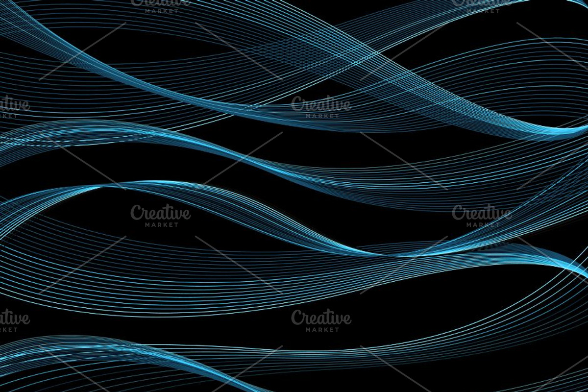 Abstract waves, a Texture Graphic by MalinaShop
