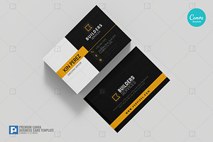 Construction Canva Business Card 14