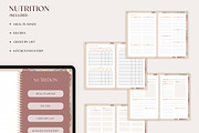 Undated digital planner, a Presentation Template by SofiaDesign16 (Thumbnail 10 of 13)