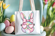 Easter Bunny Coquette PNG, an Illustration by CraftArtStudio (Thumbnail 3 of 4)