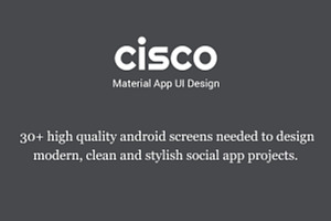 Material App UI - Cisco