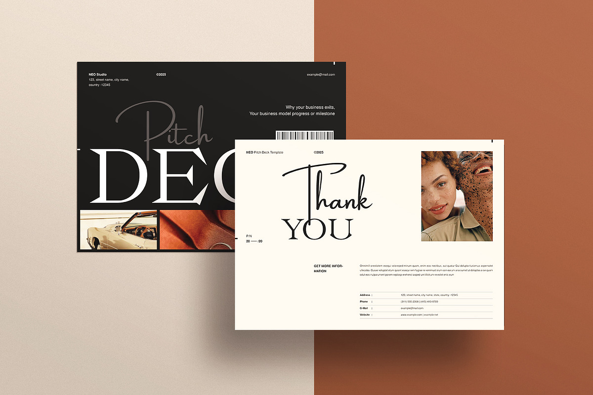 NEO | Pitch Deck Template, a Brochure Template by ArtisanaAura (Photo 12 of 14)