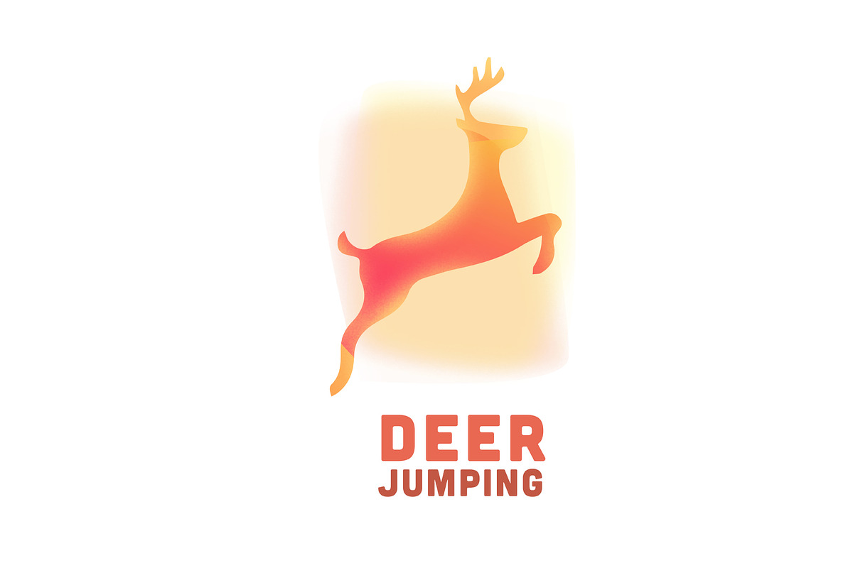 Deer Logo Animal, a Branding & Logo Template by Nues Design (Photo 1 of 2)