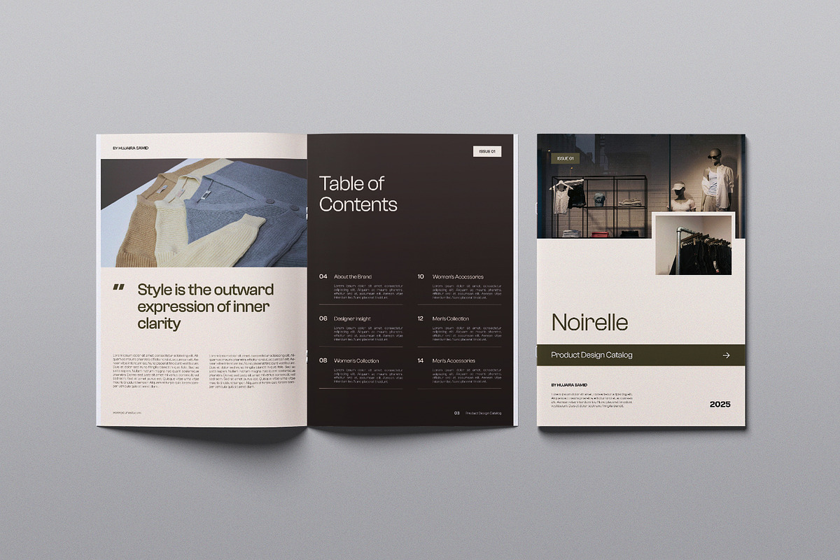 Fashion Product Catalog Magazine, a Magazine Template by Portocraft (Photo 2 of 6)