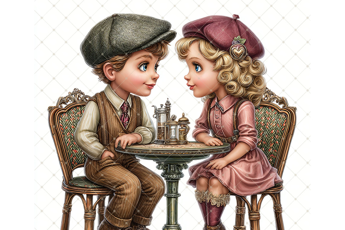 Romance Time Clipart JPG, a Person Illustration by Memories By Lea (Photo 14 of 20)