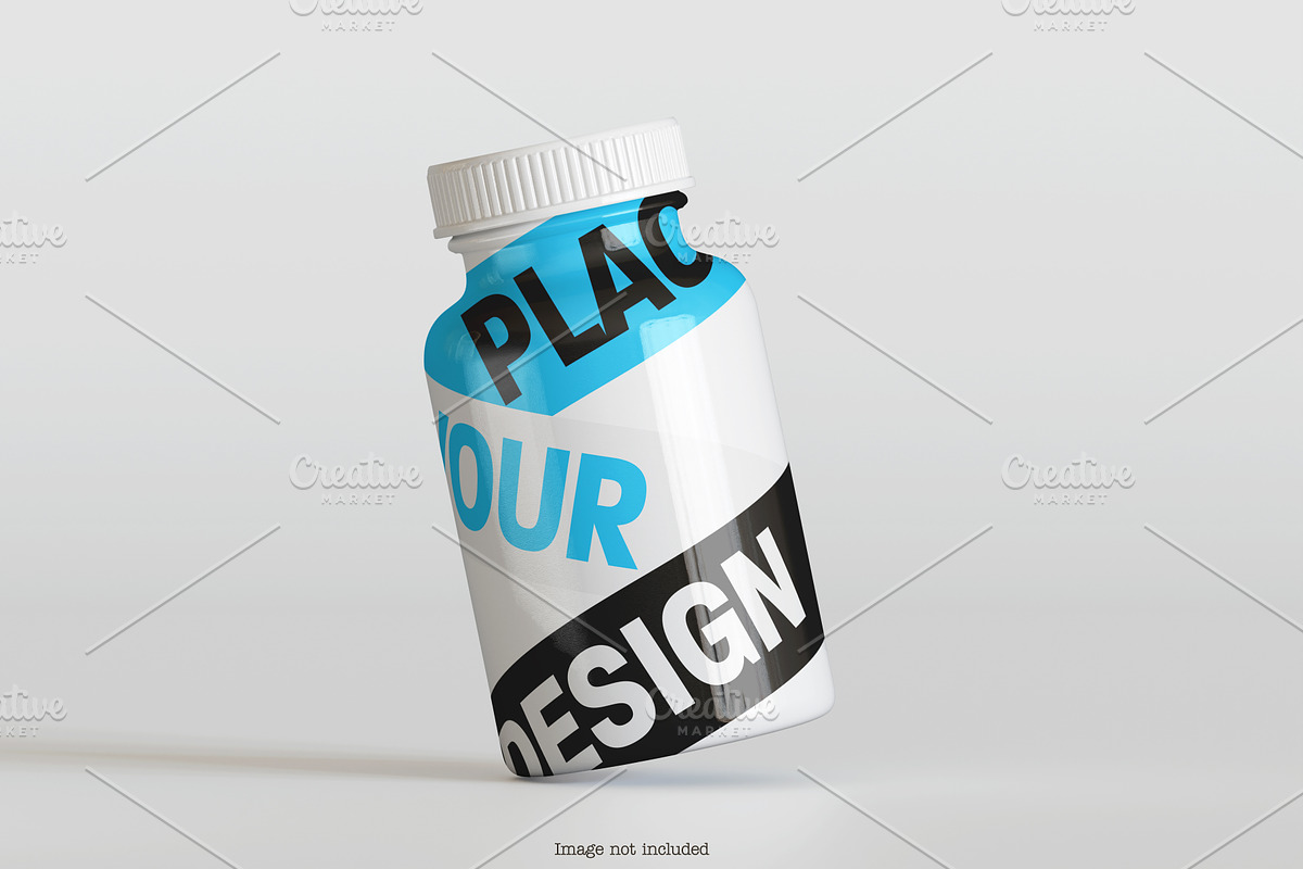 Pills Bottle Mockup Bundles, a Packaging Mockup by Ambo Ampeng (Photo 5 of 26)