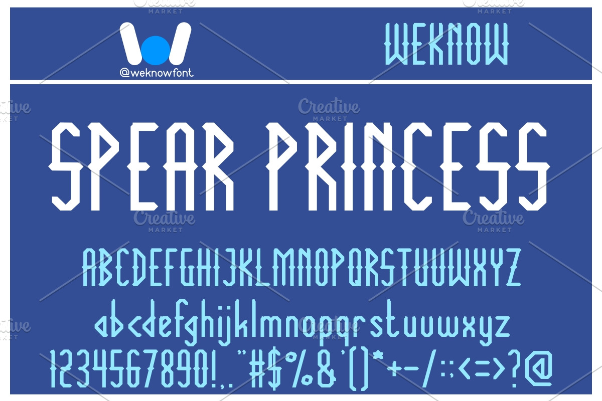 The Innocent army font, a Font by weknow (Photo 4 of 5)