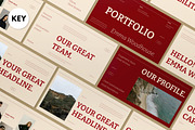 Cream Creative Portfolio Keynote, a Presentation Template by graphicook (Thumbnail 1 of 4)