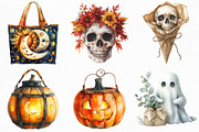 Boho Halloween Trick or Treat PNG, an Illustration by Craft Nest (Thumbnail 2 of 6)