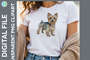 Mixed Media Dog Clipart Bundle PNG, an Animal Illustration by Enliven Designs (Thumbnail 8 of 8)