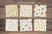 Autumn graphic set, an Illustration by kondratya (Thumbnail 4 of 6)