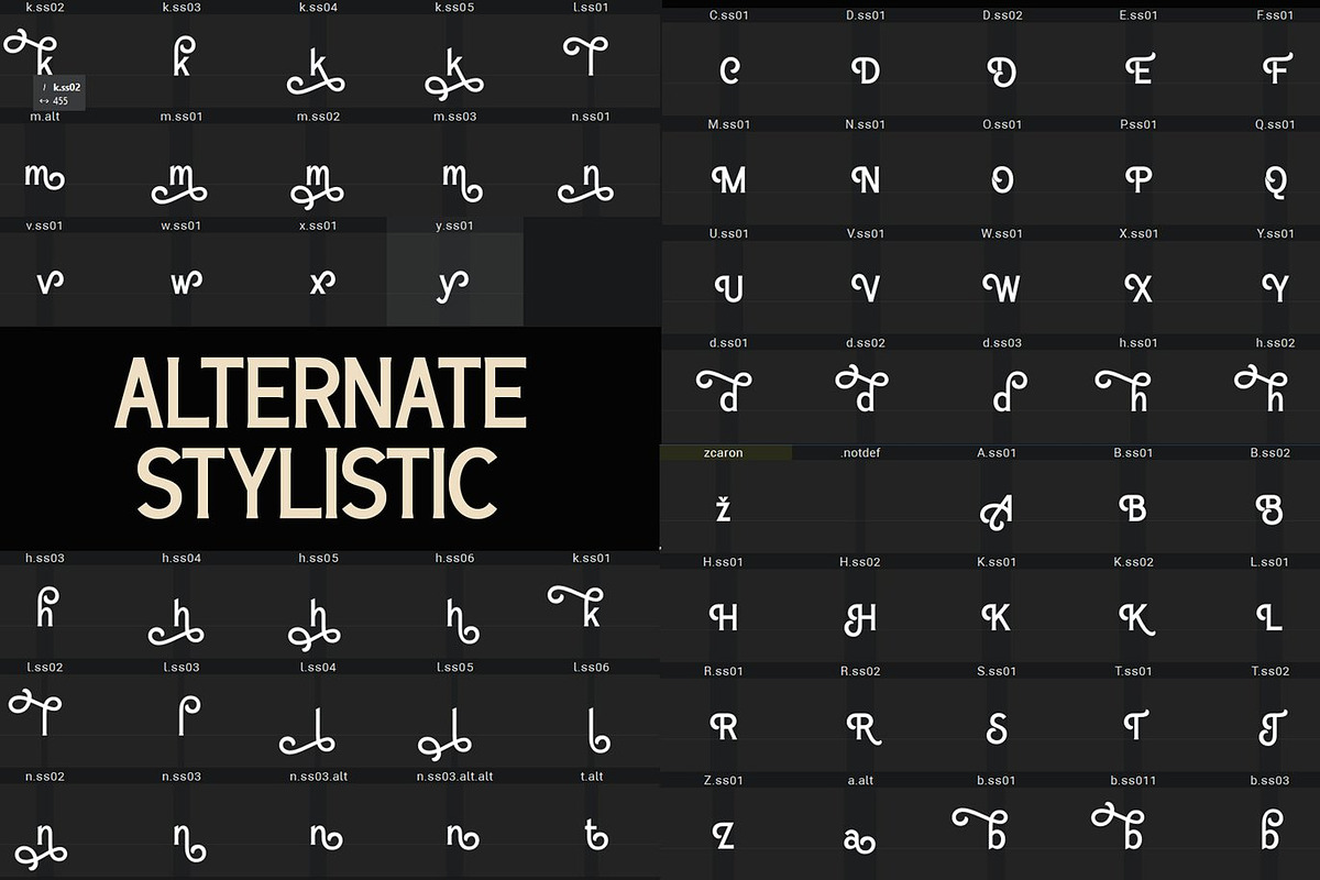 Wonderlust - Serif With Alternate, a Serif Font by Luna Shop (Photo 3 of 7)