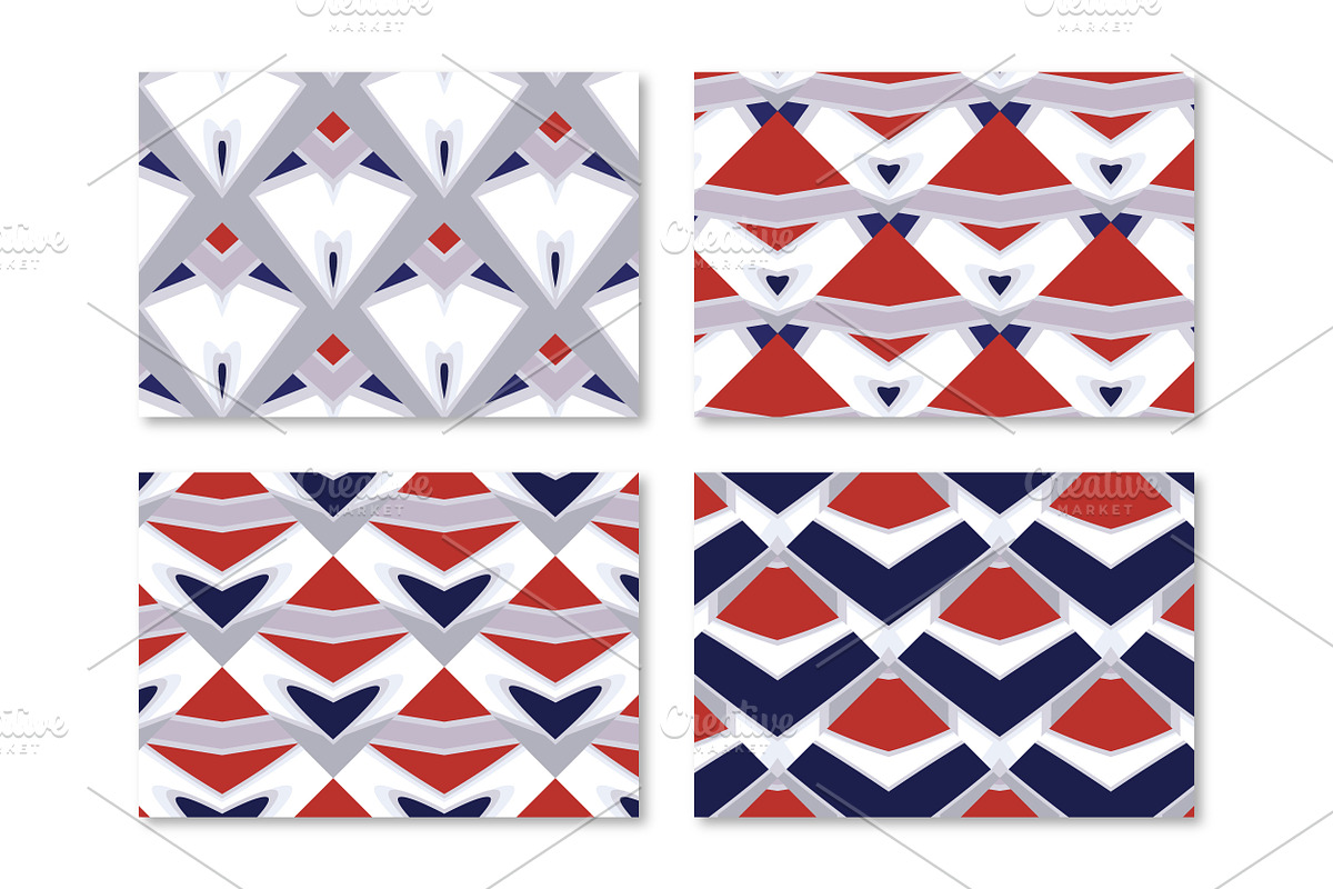 BUTI geometric seamless patterns., a Pattern Graphic by Peolla (Photo 8 of 9)