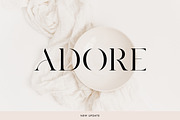 Adore Modern Serif Font, a Serif Font by elvinova (Thumbnail 1 of 10)