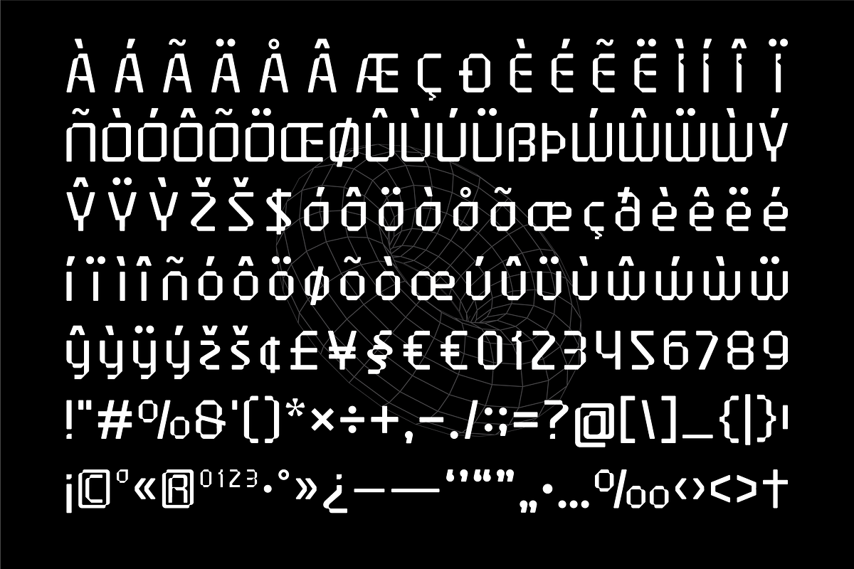 Seona - Futuristic Font, a Sans Serif Font by limitype (Photo 6 of 10)