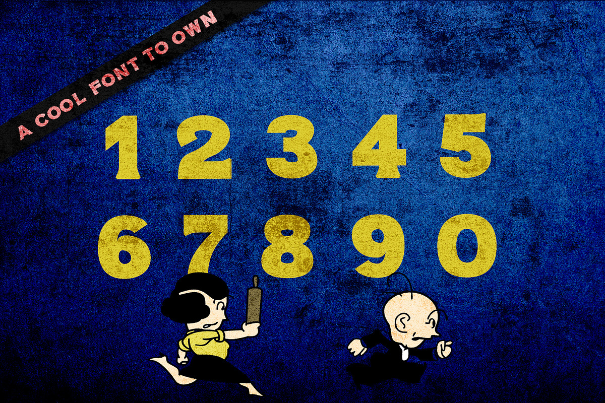 ATOMIC Typeface preview 3
