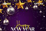 Happy New Year Template Bundle, a Social Media Template by gstudiovect21 (Thumbnail 15 of 16)