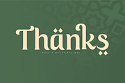 Manhaj Arabic Font, a Serif Font by Jaruka (Thumbnail 15 of 15)
