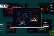 Movie - Cinema Powerpoint, a Presentation Template by Deepslide Studio (Thumbnail 1 of 6)