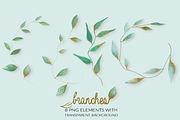 Branches & Splatter Kit, a Brush Add-On by PandoraDreams (Thumbnail 3 of 38)