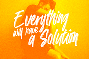 Hardbrush–Handwritten Brush Typeface, a Handwritten Font by overlaytemplates (Thumbnail 2 of 6)