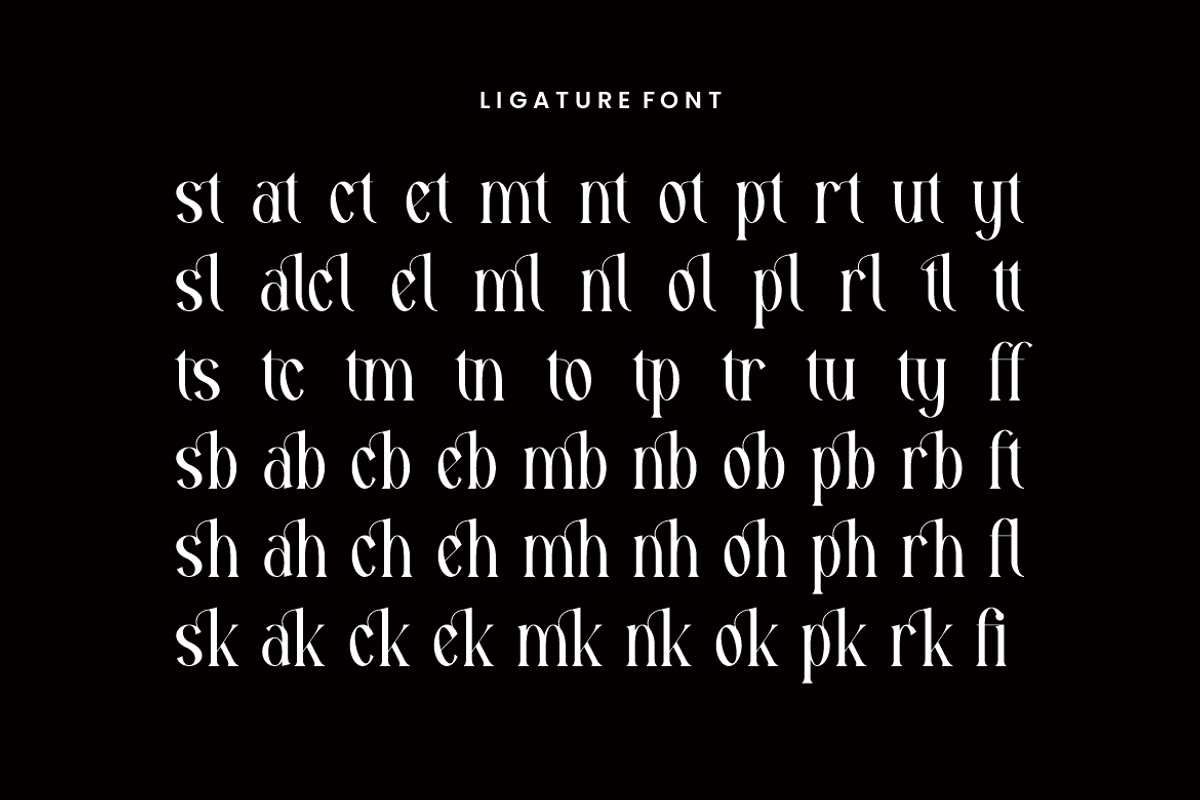 Gesmofa - Modern Cinematic Font, a Serif Font by QR Design Studio (Photo 10 of 15)