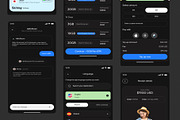 Global Esim App Product Ui Kit Dark, an UI Kit Template by Lumina_ui_ux202 (Thumbnail 3 of 8)