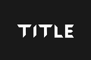 Cool bold font Cricked Crocked, a Font by TiveCreate (Thumbnail 3 of 4)