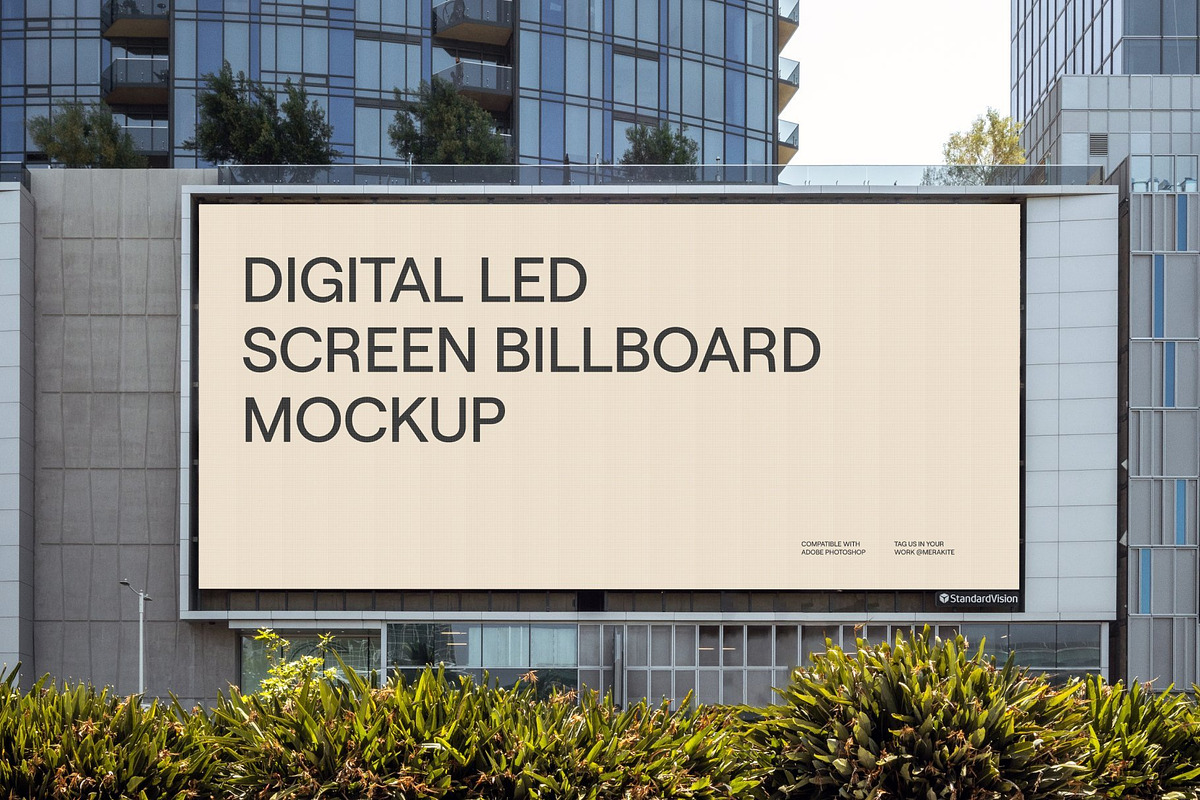 Digital Billboard Mockup PSD Bundle, a Mockup by Area Mockups (Photo 3 of 6)