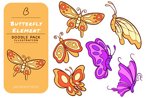 Butterfly - Doodle Pack