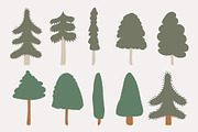 Sustainable Christmas Illustrations, a Seasonal Illustration by JuDesign (Thumbnail 7 of 14)