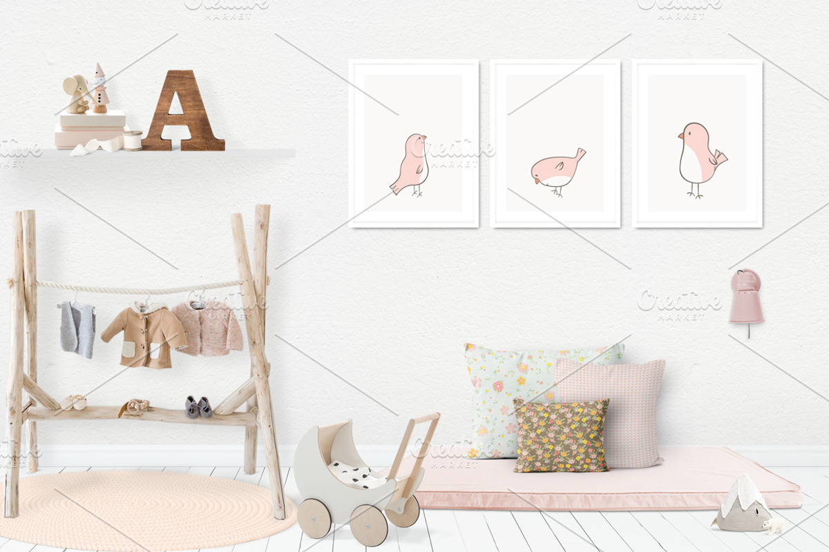 30 for $30 Kids Room MockUps + BONUS, a Product Mockup by Whimsicality (Photo 13 of 43)