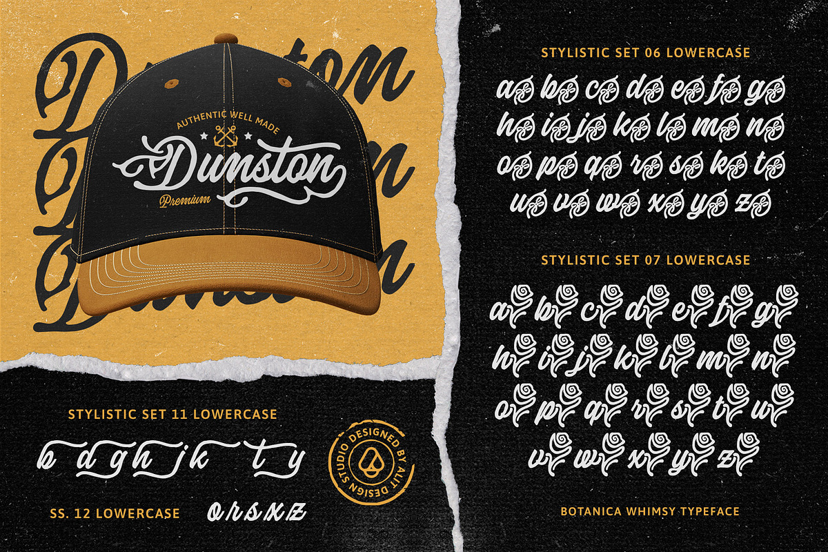 Botanica Whimsy Typeface, a Script Font by alit design (Photo 17 of 20)