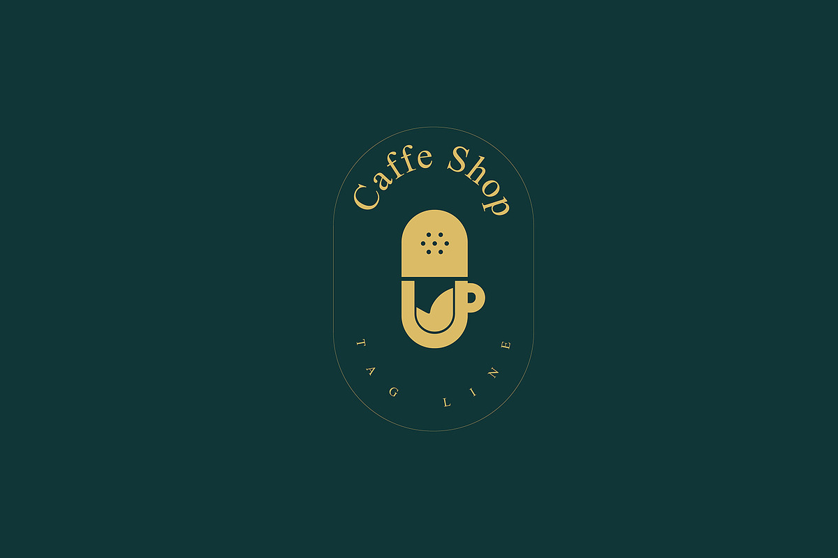 20 Cafe & Restaurent Logo Bundle, a Branding & Logo Template by CraftingStudio (Photo 7 of 11)
