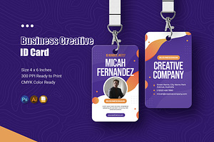 Business Creative Id Card