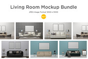 Interior Living Room Mockup Vol-17, a Household Mockup by shahsoft (Thumbnail 1 of 3)