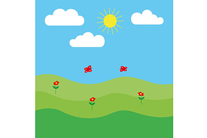 Beautiful colored vector, an Education Illustration by Illustrations&photos