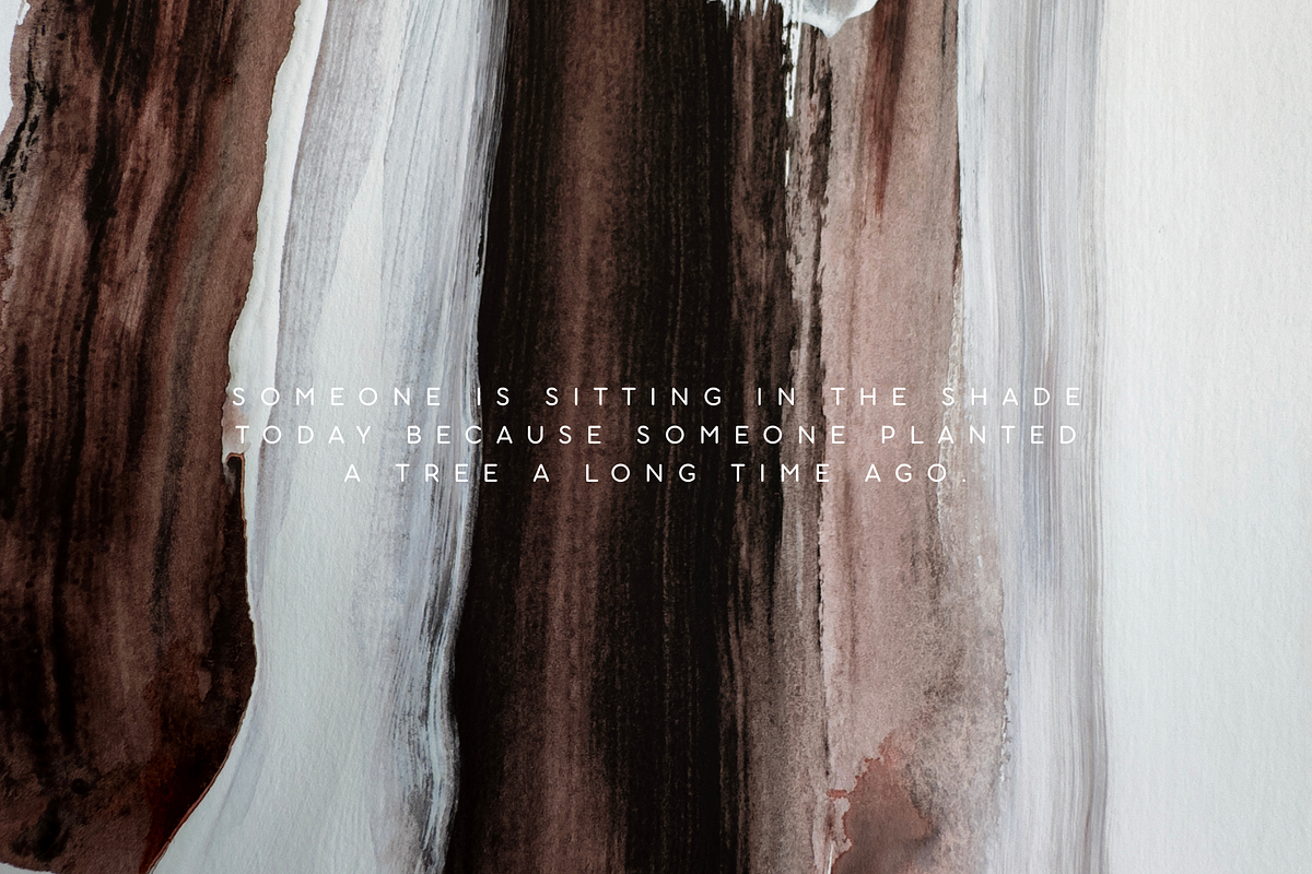 WHITE AND BROWN MODERN ABSTRACT ART, a Decorative Illustration by identity.ART (Photo 6 of 7)